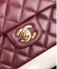 Сумка Medium Classic Double Flap Bordeaux